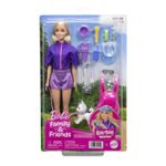 Jucarii, Copii si Bebe - Jucarii si jocuri - Papusi si accesorii - Papusi - BARBIE FAMILY AND FRIENDS SET PAPUSA BARBIE MALIBU SI ACCESORII AVENTURI IN AER LIBER - Infinity.ro