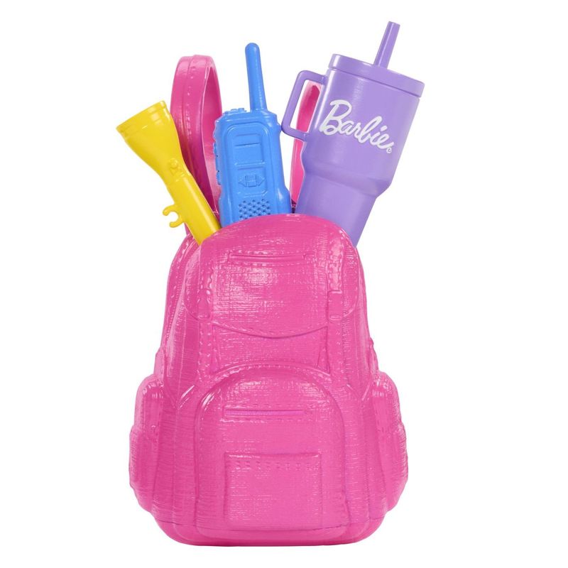 Jucarii, Copii si Bebe - Jucarii si jocuri - Papusi si accesorii - Papusi - BARBIE FAMILY AND FRIENDS SET PAPUSA BARBIE MALIBU SI ACCESORII AVENTURI IN AER LIBER - Infinity.ro