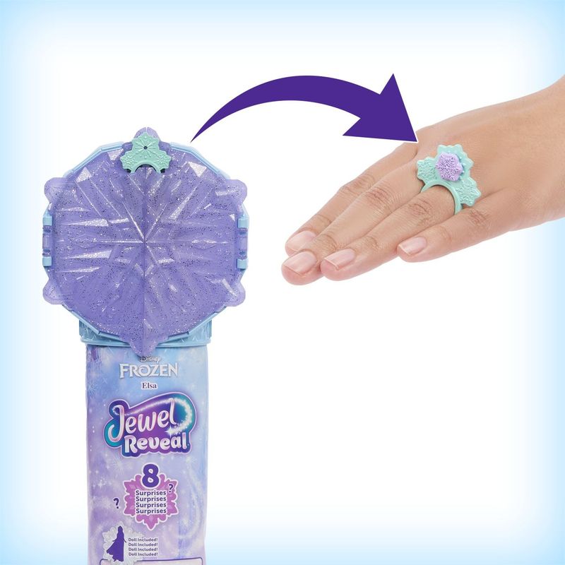 Jucarii, Copii si Bebe - Jucarii si jocuri - Papusi si accesorii - Papusi - DISNEY FROZEN JEWEL REVEAL PAPUSA ELSA - Infinity.ro