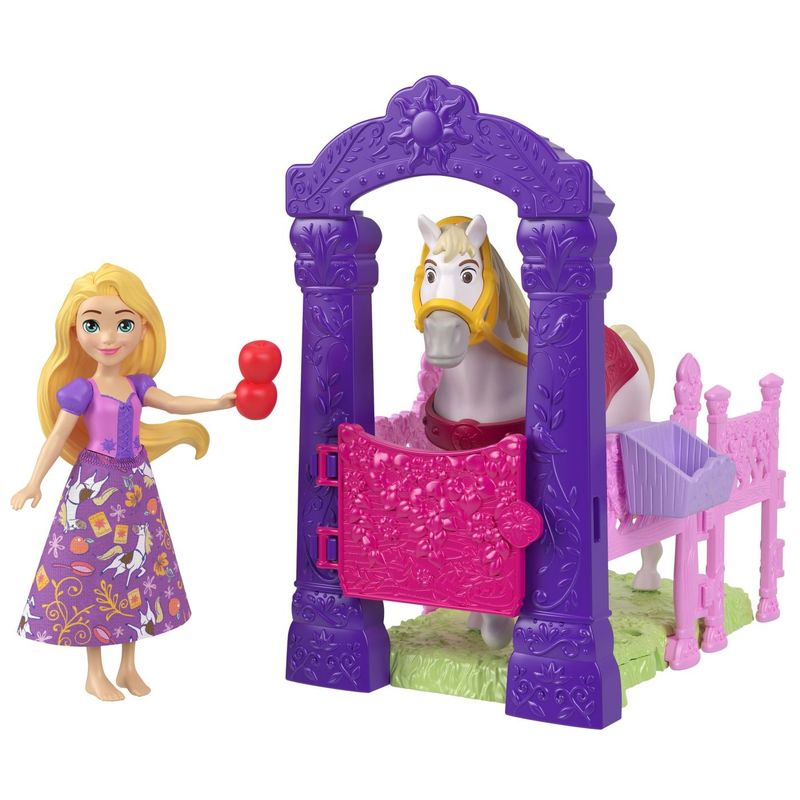 Jucarii, Copii si Bebe - Jucarii si jocuri - Papusi si accesorii - Papusi - DISNEY PRINCESS SET DE JOACA GRAJDUL REGAL AL LUI RAPUNZEL PAPUSA SI ACCESORII - Infinity.ro