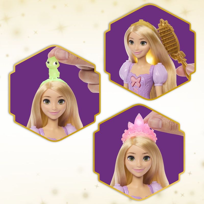 Jucarii, Copii si Bebe - Jucarii si jocuri - Papusi si accesorii - Papusi - DISNEY PRINCESS SET PARUL MAGIC AL LUI RAPUNZEL CU PAPUSA SI ACCESORII - Infinity.ro