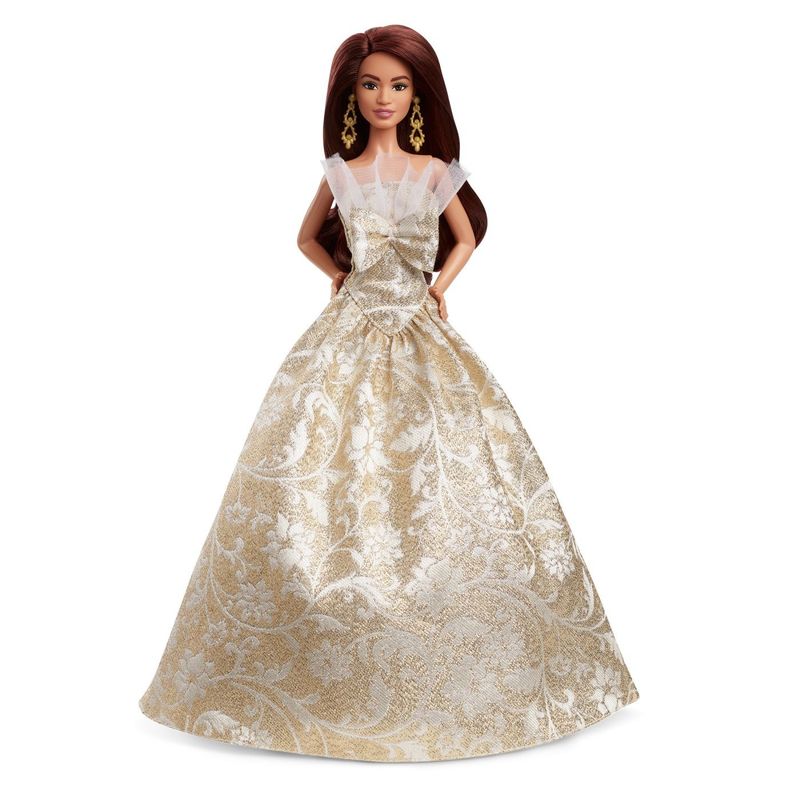 Jucarii, Copii si Bebe - Jucarii si jocuri - Papusi si accesorii - Papusi - BARBIE SIGNATURE PAPUSA BARBIE BRUNETA DE SARBATORI 2025 - Infinity.ro