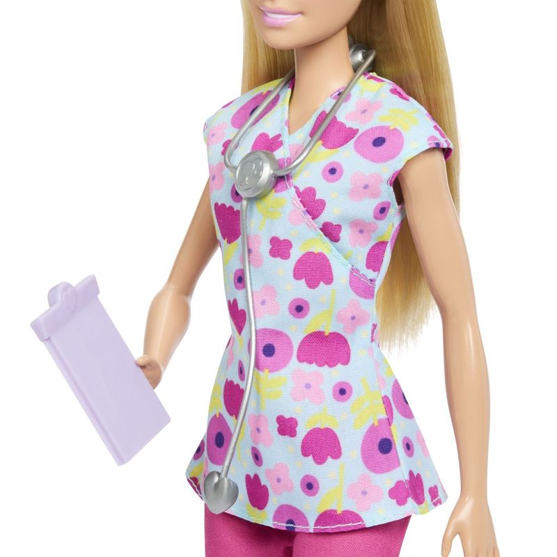 Jucarii, Copii si Bebe - Jucarii si jocuri - Papusi si accesorii - Papusi - BARBIE YOU CAN BE ANYTHING PAPUSA DOCTOR PEDIATRU CU ACCESORII - Infinity.ro