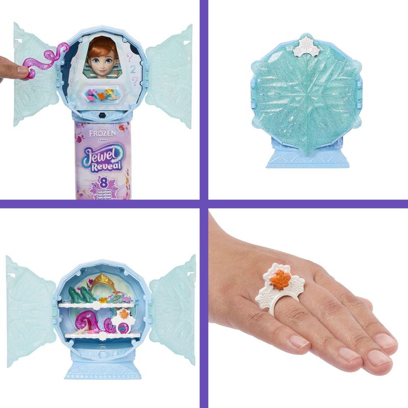 Jucarii, Copii si Bebe - Jucarii si jocuri - Papusi si accesorii - Papusi - DISNEY FROZEN JEWEL REVEAL PAPUSA ANNA - Infinity.ro
