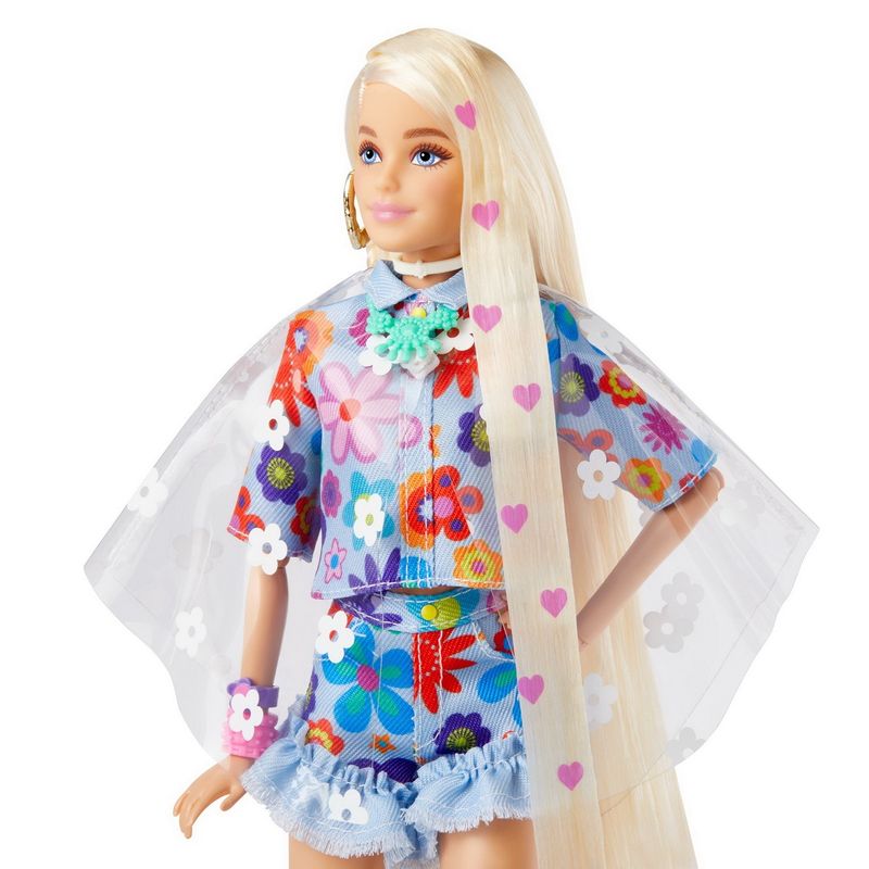 Jucarii, Copii si Bebe - Jucarii si jocuri - Papusi si accesorii - Papusi - PAPUSA BARBIE EXTRA FLOWER POWER - Infinity.ro