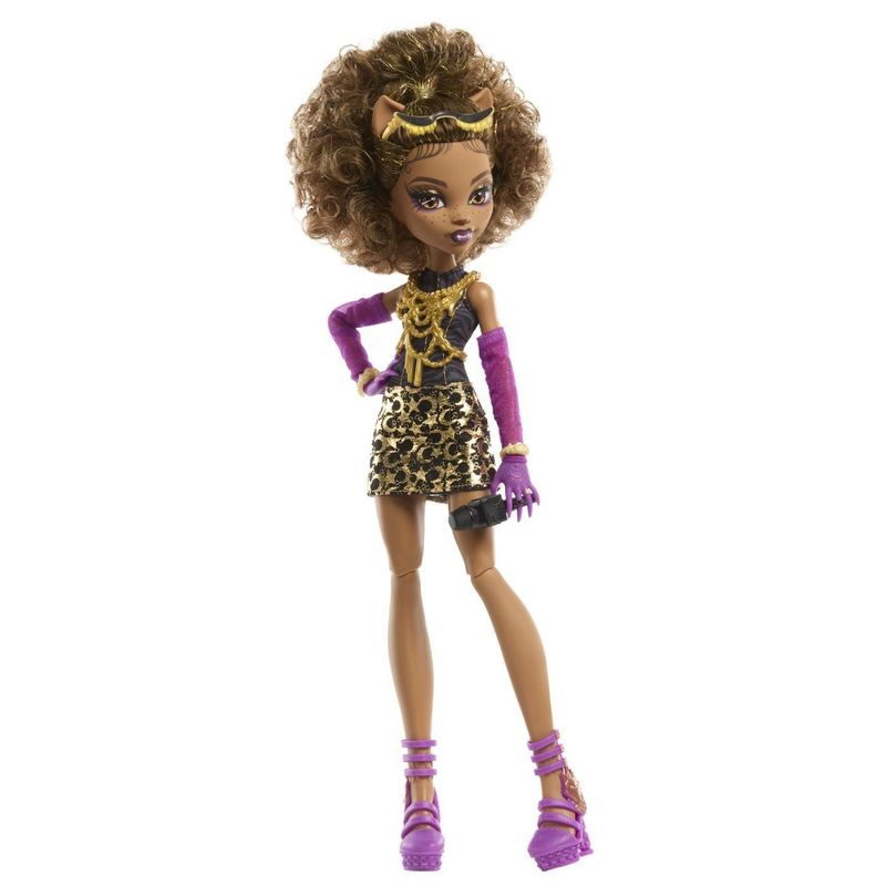 Jucarii, Copii si Bebe - Jucarii si jocuri - Papusi si accesorii - Papusi - MONSTER HIGH PAPUSA CLAWDEEN WOLF CU DULAP REVELATOR SI ACCESORII - Infinity.ro