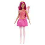 Jucarii, Copii si Bebe - Jucarii si jocuri - Papusi si accesorii - Papusi - BARBIE PAPUSA BARBIE ZANA CU PAR SI TINUTA ROZ - Infinity.ro