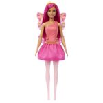 Jucarii, Copii si Bebe - Jucarii si jocuri - Papusi si accesorii - Papusi - BARBIE PAPUSA BARBIE ZANA CU PAR SI TINUTA ROZ - Infinity.ro