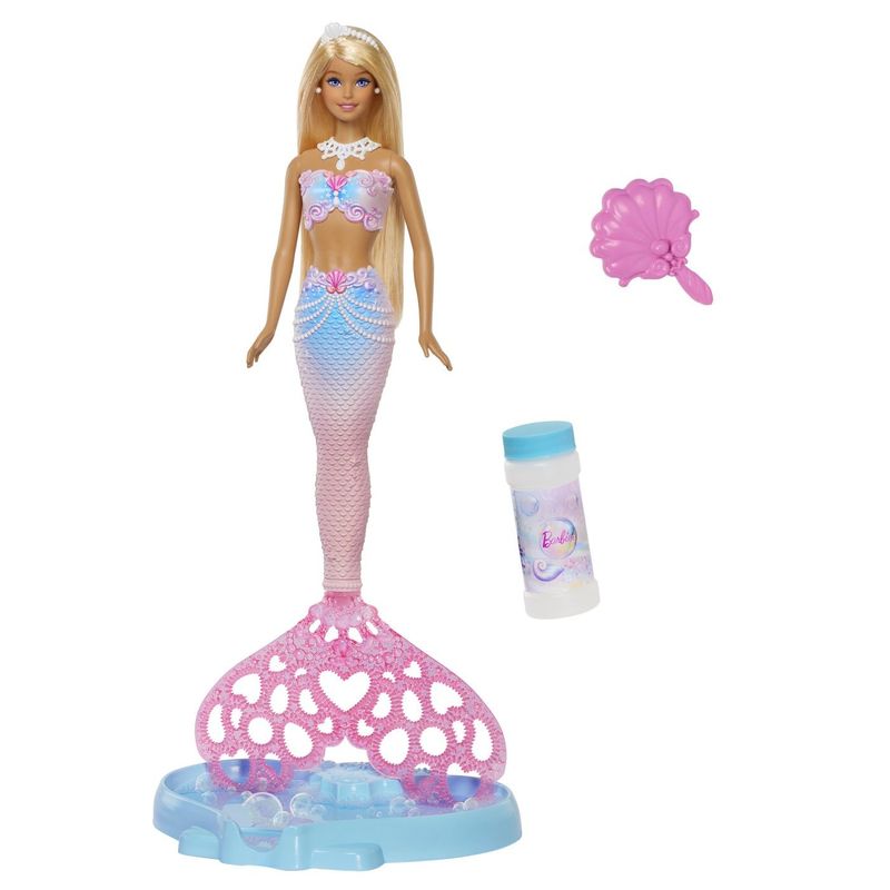 Jucarii, Copii si Bebe - Jucarii si jocuri - Papusi si accesorii - Papusi - BARBIE PAPUSA SIRENA CU BALOANE DE SAPUN - Infinity.ro