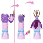 Jucarii, Copii si Bebe - Jucarii si jocuri - Papusi si accesorii - Papusi - BARBIE PETAL POP SET PAPUSA BARBIE MARGARETA MOV SI ACCESORII - Infinity.ro