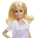 Jucarii, Copii si Bebe - Jucarii si jocuri - Papusi si accesorii - Papusi - BARBIE SET DE JOACA PAPUSA BARBIE BLONDA FACE CARIERA DENTIST - Infinity.ro