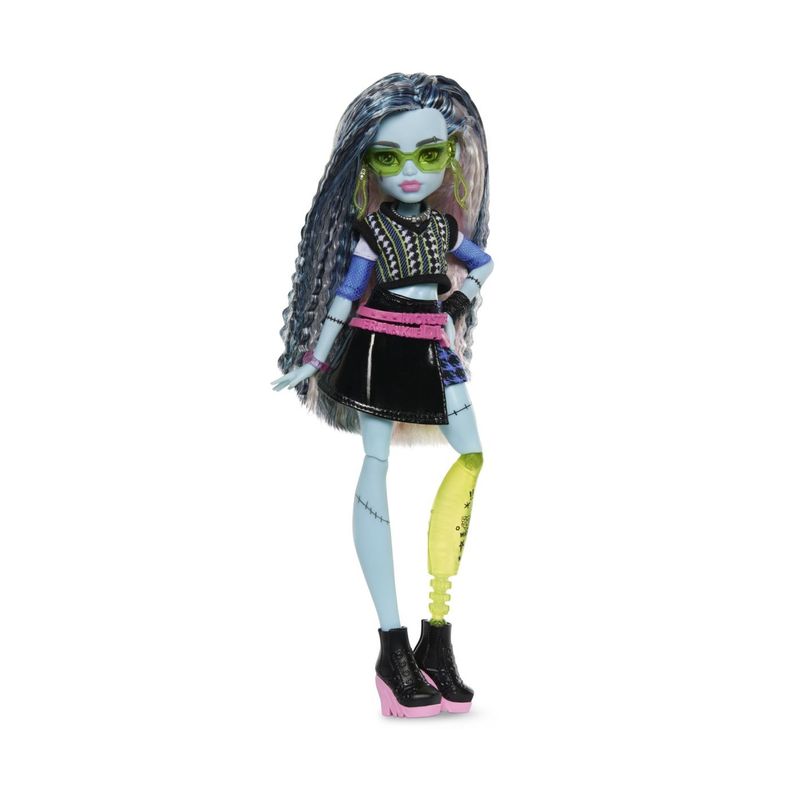 Jucarii, Copii si Bebe - Jucarii si jocuri - Papusi si accesorii - Papusi - MONSTER HIGH PAPUSA FRANKIE STEIN CU ACCESORII - Infinity.ro