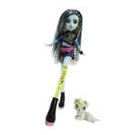 Jucarii, Copii si Bebe - Jucarii si jocuri - Papusi si accesorii - Papusi - MONSTER HIGH PAPUSA FRANKIE STEIN CU ACCESORII - Infinity.ro