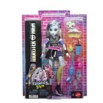 Jucarii, Copii si Bebe - Jucarii si jocuri - Papusi si accesorii - Papusi - MONSTER HIGH PAPUSA FRANKIE STEIN CU ACCESORII - Infinity.ro