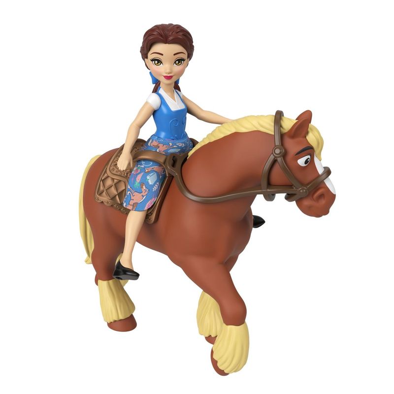 Jucarii, Copii si Bebe - Jucarii si jocuri - Papusi si accesorii - Papusi - DISNEY PRINCESS SET DE JOACA GRAJDUL REGAL AL LUI BELLE PAPUSA SI ACCESORII - Infinity.ro