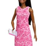 Jucarii, Copii si Bebe - Jucarii si jocuri - Papusi si accesorii - Papusi - BARBIE SET DE JOACA PAPUSA BARBIE BRUNETA MULATRA FACE CARIERA PROFESOARA - Infinity.ro