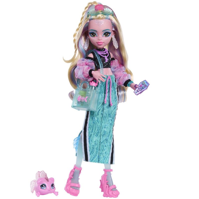 Jucarii, Copii si Bebe - Jucarii si jocuri - Papusi si accesorii - Papusi - MONSTER HIGH PAPUSA LAGOONA BLUE CU ACCESORII - Infinity.ro