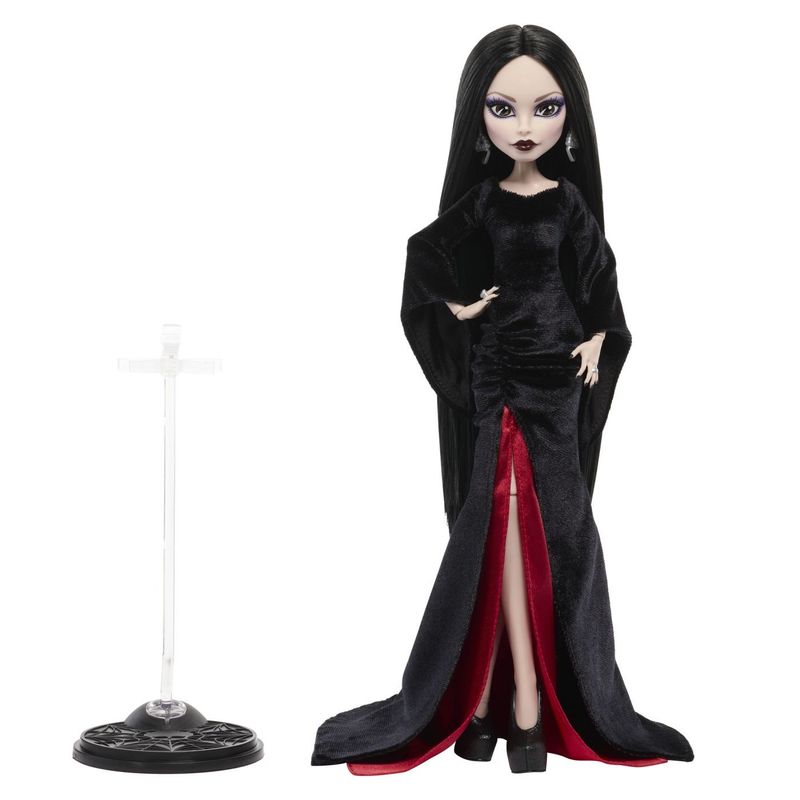 Jucarii, Copii si Bebe - Jucarii si jocuri - Papusi si accesorii - Papusi - MONSTER HIGH WEDNESDAY PAPUSA MORTICIA ADDAMS - Infinity.ro