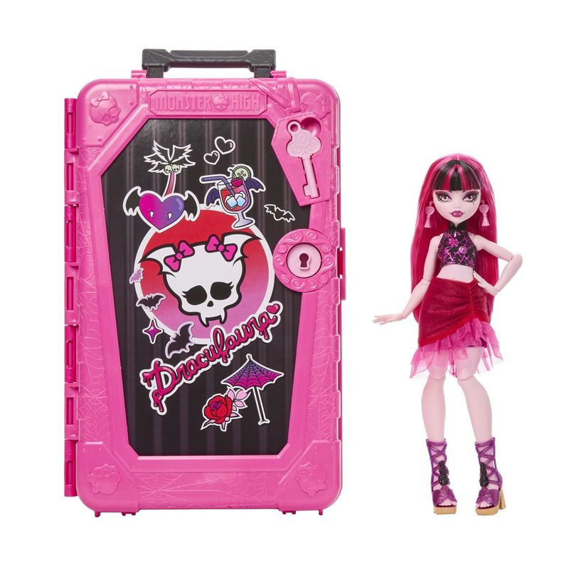 Jucarii, Copii si Bebe - Jucarii si jocuri - Papusi si accesorii - Papusi - MONSTER HIGH SKULLTIMATE SECRETS PAPUSA DRACULAURA CU ACCESORII - Infinity.ro