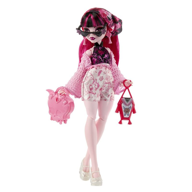 Jucarii, Copii si Bebe - Jucarii si jocuri - Papusi si accesorii - Papusi - MONSTER HIGH SKULLTIMATE SECRETS PAPUSA DRACULAURA CU ACCESORII - Infinity.ro