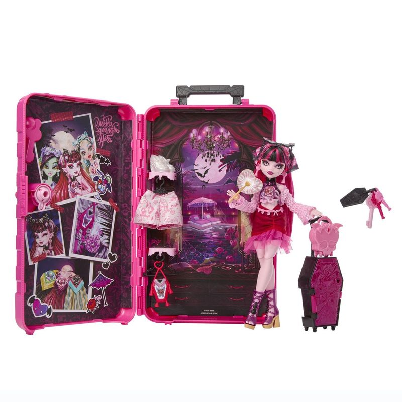 Jucarii, Copii si Bebe - Jucarii si jocuri - Papusi si accesorii - Papusi - MONSTER HIGH SKULLTIMATE SECRETS PAPUSA DRACULAURA CU ACCESORII - Infinity.ro