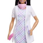 Jucarii, Copii si Bebe - Jucarii si jocuri - Papusi si accesorii - Papusi - BARBIE SET DE JOACA PAPUSA BARBIE BRUNETA FACE CARIERA DENTIST - Infinity.ro