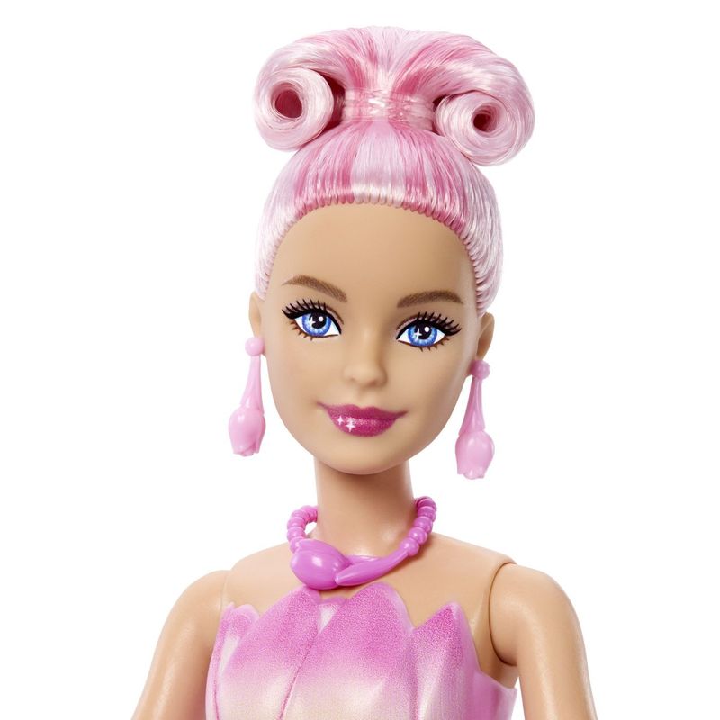 Jucarii, Copii si Bebe - Jucarii si jocuri - Papusi si accesorii - Papusi - BARBIE PETAL POP SET PAPUSA BARBIE LALEA ROZ SI ACCESORII - Infinity.ro