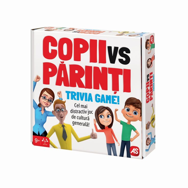 Jucarii, Copii si Bebe - Jucarii si jocuri - Jocuri si puzzle - Jocuri de societate - JOC DE SOCIETATE COPII VS PARINTI - Infinity.ro