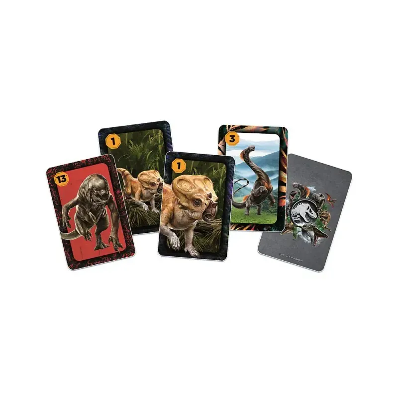 Jucarii, Copii si Bebe - Jucarii si jocuri - Jocuri si puzzle - Jocuri de societate - CARTI DE JOC TREFL JURASSIC WORLD - Infinity.ro