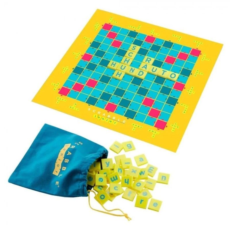 Jucarii, Copii si Bebe - Jucarii si jocuri - Jocuri si puzzle - Jocuri de societate - JOC SCRABBLE JUNIOR 2 IN 1 IN LIMBA GREACA - Infinity.ro