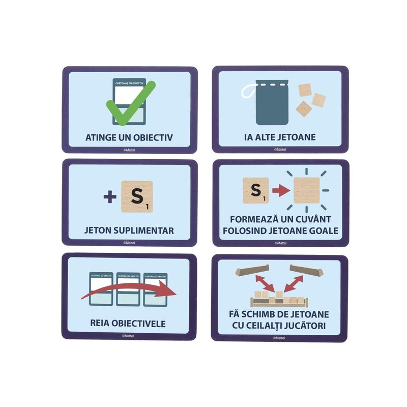 Jucarii, Copii si Bebe - Jucarii si jocuri - Jocuri si puzzle - Jocuri de societate - JOC SCRABBLE 2 IN 1 DIN LEMN IN LIMBA ROMANA - Infinity.ro