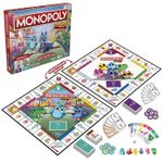 Jucarii, Copii si Bebe - Jucarii si jocuri - Jocuri si puzzle - Jocuri de societate - MONOPOLY JOC MONOPOLY JUNIOR 2 IN 1 IN LIMBA BULGARA - Infinity.ro