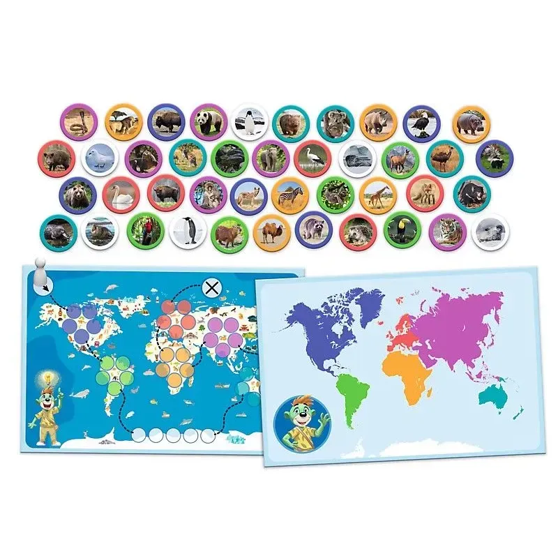 Jucarii, Copii si Bebe - Jucarii si jocuri - Jocuri si puzzle - Jocuri de societate - JOC EDUCATIV LUMEA MICUL EXPLORATOR - Infinity.ro