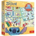 Jucarii, Copii si Bebe - Jucarii si jocuri - Jocuri si puzzle - Jocuri de societate - TREFL DISNEY STITCH SET 15 JOCURI CLASICE - Infinity.ro