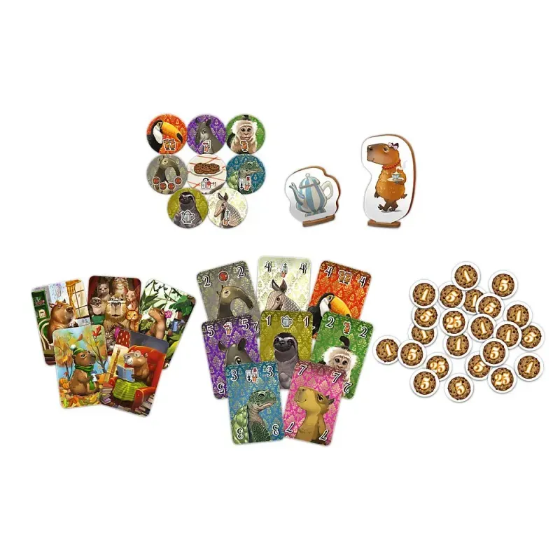 Jucarii, Copii si Bebe - Jucarii si jocuri - Jocuri si puzzle - Jocuri de societate - JOC DE SOCIETATE CAPIBARE PRIMITOARE IN LIMBA ROMANA - Infinity.ro