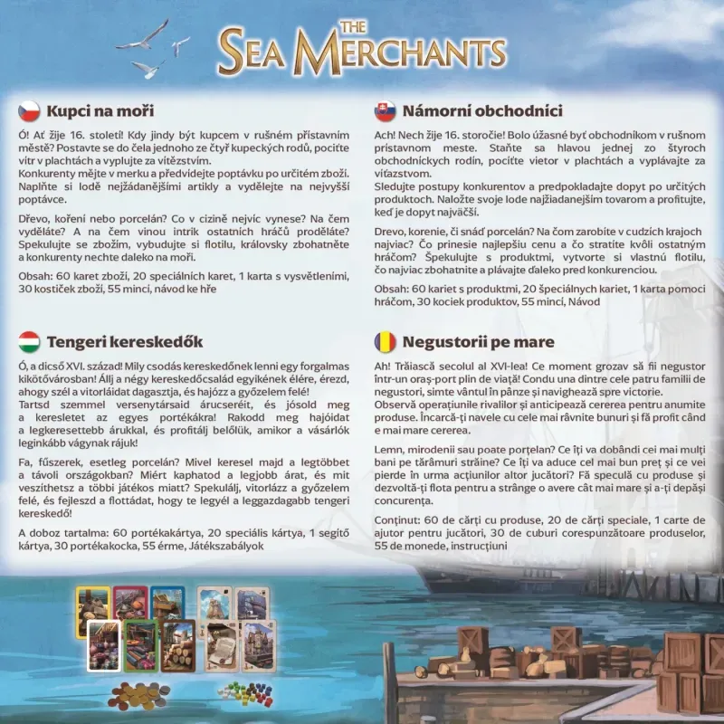 Jucarii, Copii si Bebe - Jucarii si jocuri - Jocuri si puzzle - Jocuri de societate - JOC DE SOCIETATE SI STRATEGIE NEGUSTORII PE MARE - Infinity.ro