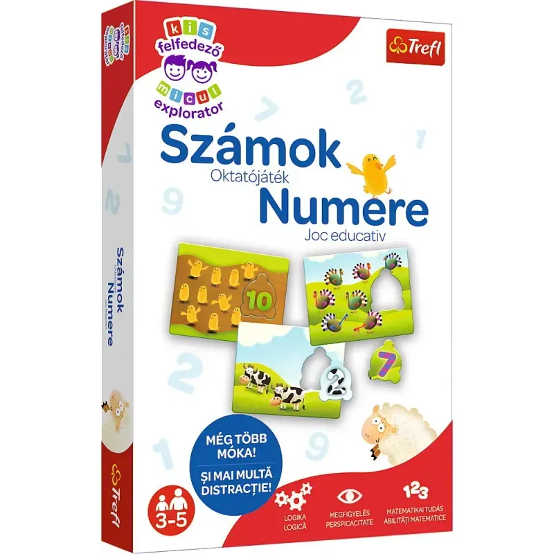 Jucarii, Copii si Bebe - Jucarii si jocuri - Jocuri si puzzle - Jocuri de societate - JOC EDUCATIV INVATA NUMERELE MICUL EXPLORATOR - Infinity.ro