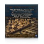 Jucarii, Copii si Bebe - Jucarii si jocuri - Jocuri si puzzle - Jocuri de societate - SET JOCURI 3IN1 SAH DAME TABLE - Infinity.ro