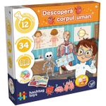 Jucarii, Copii si Bebe - Jucarii si jocuri - Jocuri si puzzle - Jocuri de societate - JOC EDUCATIV DESCOPERA CORPUL UMAN - Infinity.ro