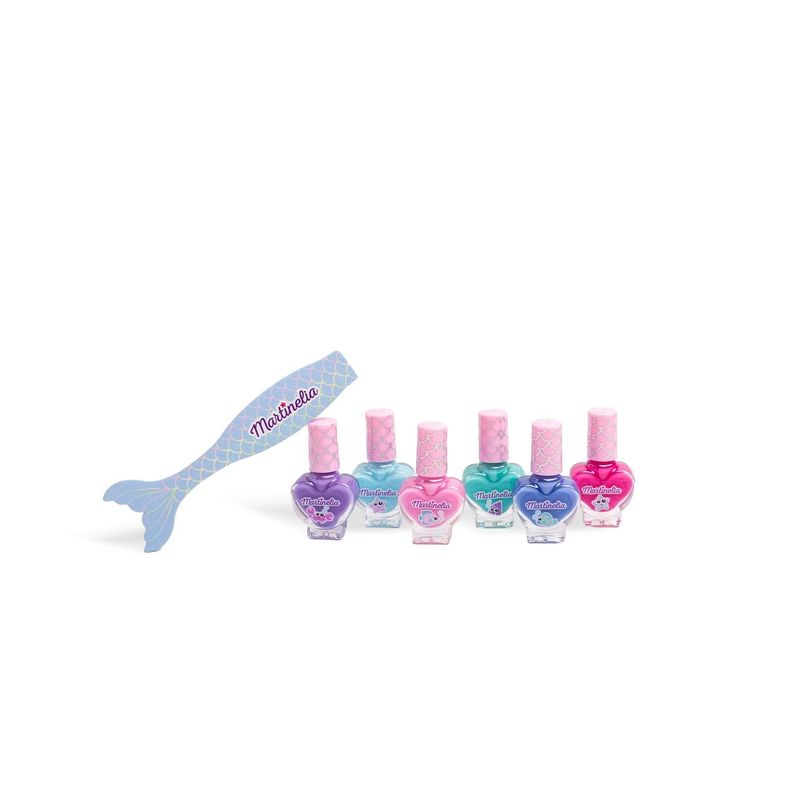 Jucarii, Copii si Bebe - Jucarii si jocuri - Jucarii de rol - Frumusete, bijuterii si accesorii fetite - MARTINELIA LET'S BE MERMAIDS SET PENTRU UNGHII - Infinity.ro