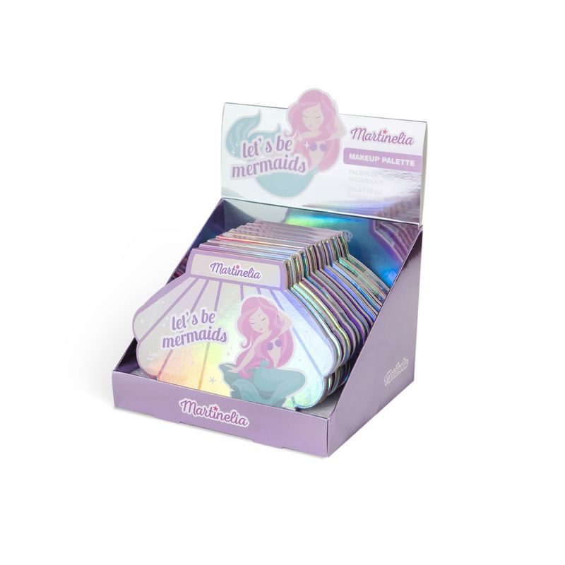 Jucarii, Copii si Bebe - Jucarii si jocuri - Jucarii de rol - Frumusete, bijuterii si accesorii fetite - MARTINELIA LETS BE MERMAIDS TRUSA DE MACHIAJ IN FORMA DE SCOICA - Infinity.ro
