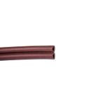 Casa si Gradina - Constructii - Ferestre si accesorii - Accesorii ferestre - Garnitura autoadeziva Scley maro, tip D, goluri 3,5-6,5 mm, lungime 100 m - Infinity.ro