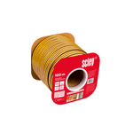 Casa si Gradina - Constructii - Ferestre si accesorii - Accesorii ferestre - Garnitura autoadeziva Scley maro, tip D, goluri 3,5-6,5 mm, lungime 100 m - Infinity.ro