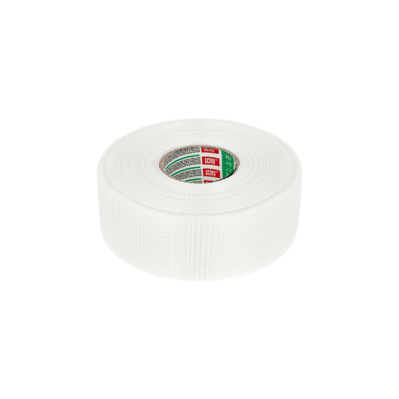 Casa si Gradina - Constructii - Vopsea si tencuieli - Unelte de vopsit si tencuit - Banda antizgarieturi Scley *242* din fibra de sticla, 50 mm x 90 m - Infinity.ro