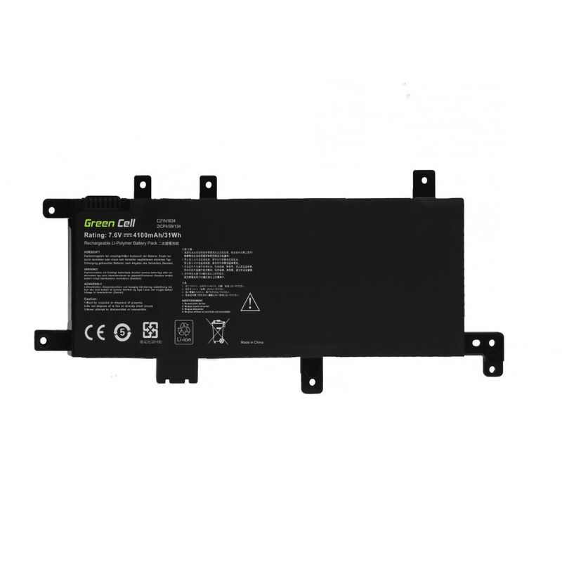 Laptop, Telefoane si Tablete - Laptopuri si accesorii - Accesorii Laptop - Baterii laptop - Baterie compatibila Asus VivoBook F542 F542U F542UQ 15 R542 R542U R542UA R542UF R542UQ X542 X542U X542UA X542UF C21N1634 - Infinity.ro