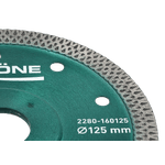 Casa si Gradina - Constructii - Scule electrice si accesorii - Accesorii polizare si slefuire - Disc diamantat Gröne, diametru 125 x 22,23 mm, muchie canelata continua "Cyclone" - Infinity.ro