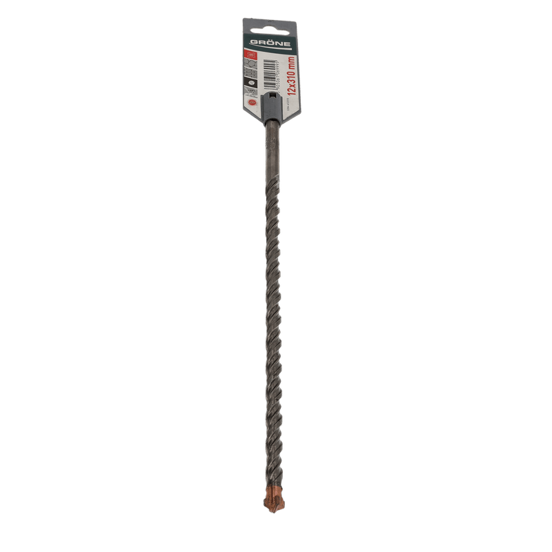 Casa si Gradina - Constructii - Scule de mana si unelte - Ciocane si dalti - Ciocan perforator Gröne 12 x 310 mm, cu 4 taisuri, suport SDS PLUS, pachet cu pandantiv - Infinity.ro
