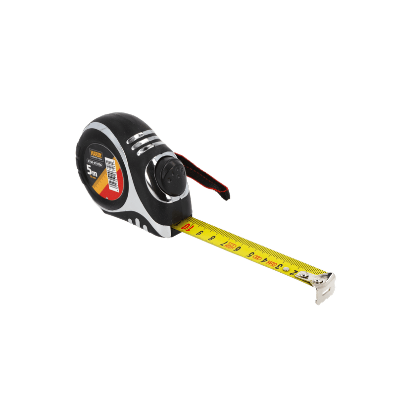 Casa si Gradina - Constructii - Scule de mana si unelte - Unelte de masurat - Ruleta de masurat cu blocare automata Hardy PRO seria *45*, 5 m x 19 mm, ambalaj: cutie vrac - Infinity.ro