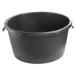 Casa si Gradina - Constructii - Vopsea si tencuieli - Unelte de vopsit si tencuit - Recipient rotund rezistent, capacitate 90 l, negru - Infinity.ro