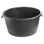 Casa si Gradina - Constructii - Vopsea si tencuieli - Unelte de vopsit si tencuit - Recipient rotund rezistent, capacitate 45 l, negru - Infinity.ro